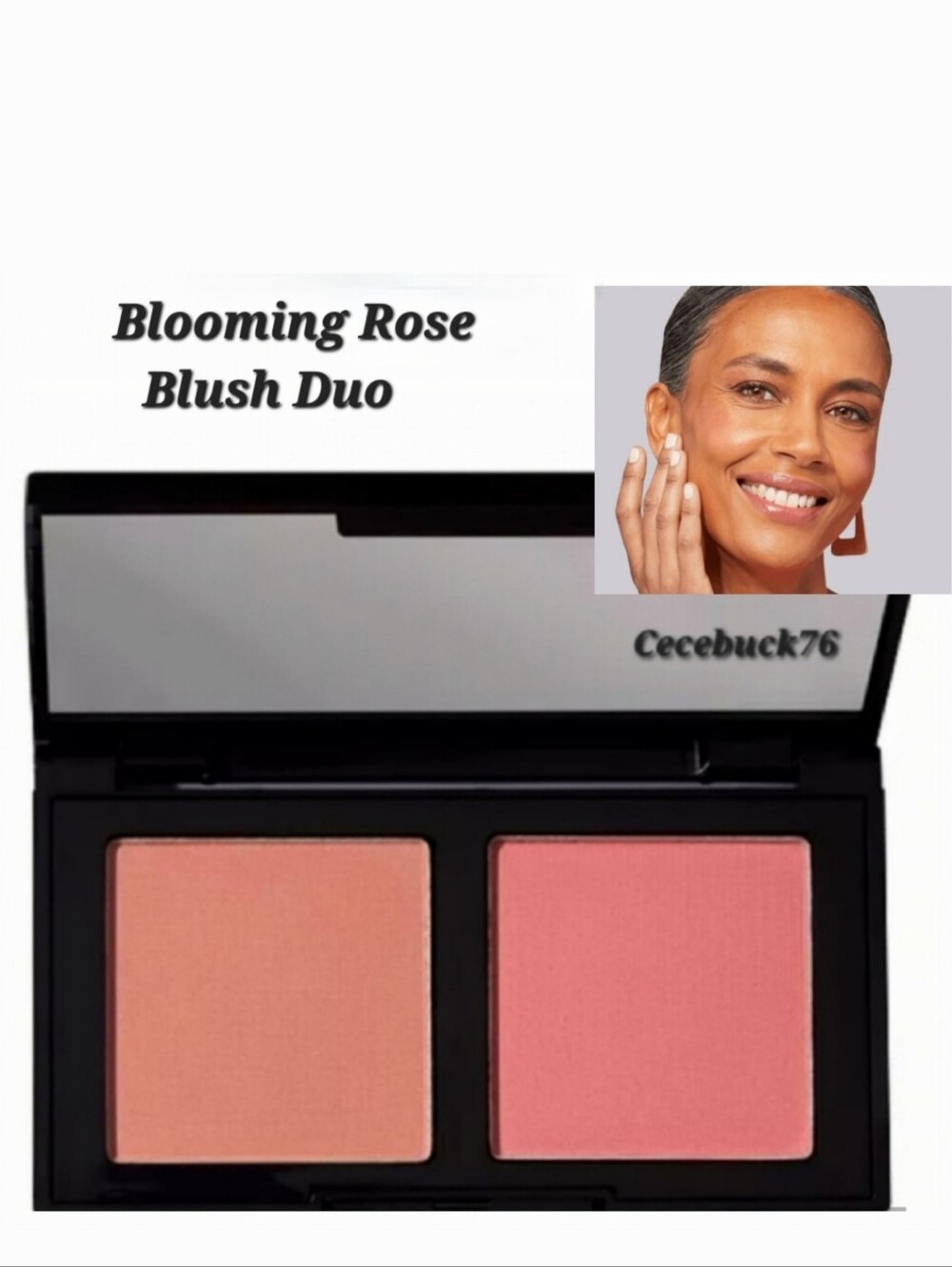 🌺Laura Geller Blooming Rose Blush Hi-Def Duo Blush